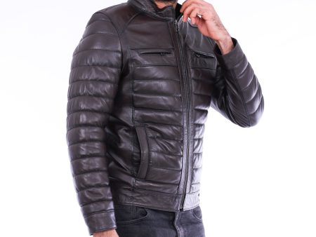 Loano Quilted Biker Jacket Hot on Sale