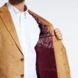 Nautica Men s Modern-Fit Faux-Suede Sport Coat on Sale