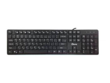 Crome Wired Multi Media Silent Keyboard (CK800U) For Cheap