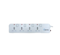 Crome CS G544 4 x Surge Protector Universal Sockets Hot on Sale