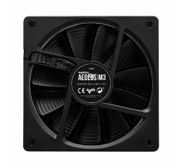 Gamdias AEOLUS M3-1201 ARGB PWM Cabinet Fan (Single Pack) Online Sale