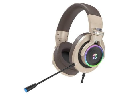 HP H500GS Gaming Headphone (Gold)-5 Online