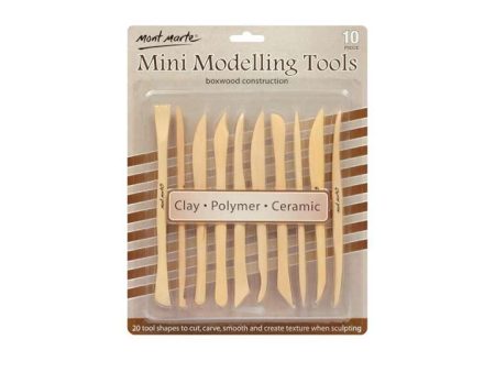 Mont Marte Mini Modelling Tools Boxwood (MMSP0003) Online Sale