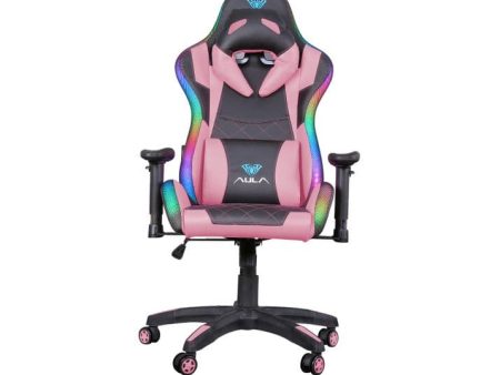 AULA F8041 RGB Gaming Chair (Pink) Cheap