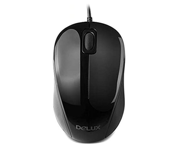 Delux M135 USB Optical Wired Mouse on Sale