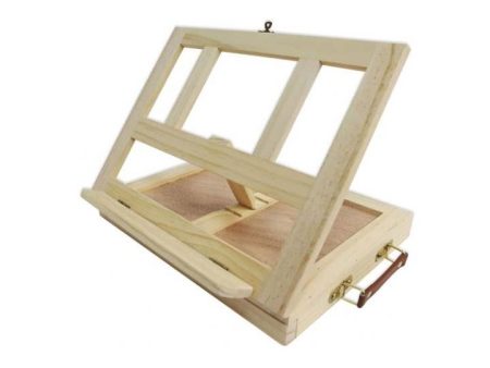 Mont Marte Table Easel with Drawer (Pine Wood) MEA0023 Online Hot Sale