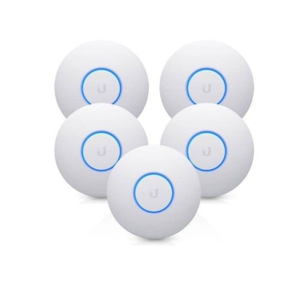 UBIQUITI UniFi nanoHD Access Point 5 Pack without PoE Adapter (UAP-nanoHD-5) For Discount