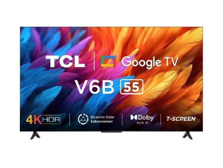 TCL 55-Inch Bezeless Metal Frame,Gooogle TV (TCL 55V6B) Hot on Sale