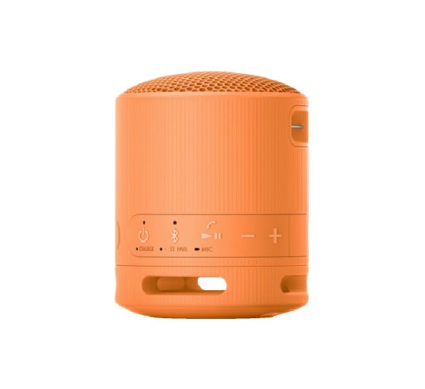 Sony SRS-XB100 Compact Bluetooth Wireless Speaker (Orange) For Sale