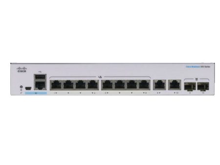 Cisco CBS350-8T-E-2G-EU Managed Switch Fashion