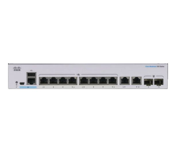 Cisco CBS350-8T-E-2G-EU Managed Switch Fashion