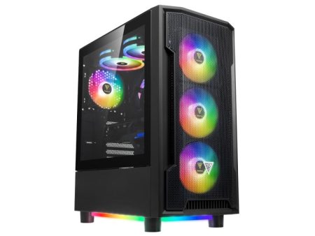 Gamdias ATHENA M6 Lite Mid Tower Gaming Case (Black) Cheap